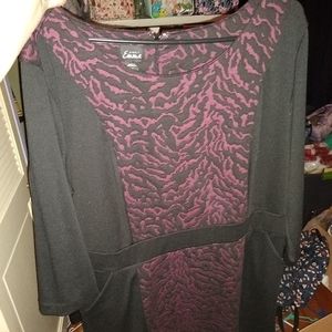 Animal print people and black dress